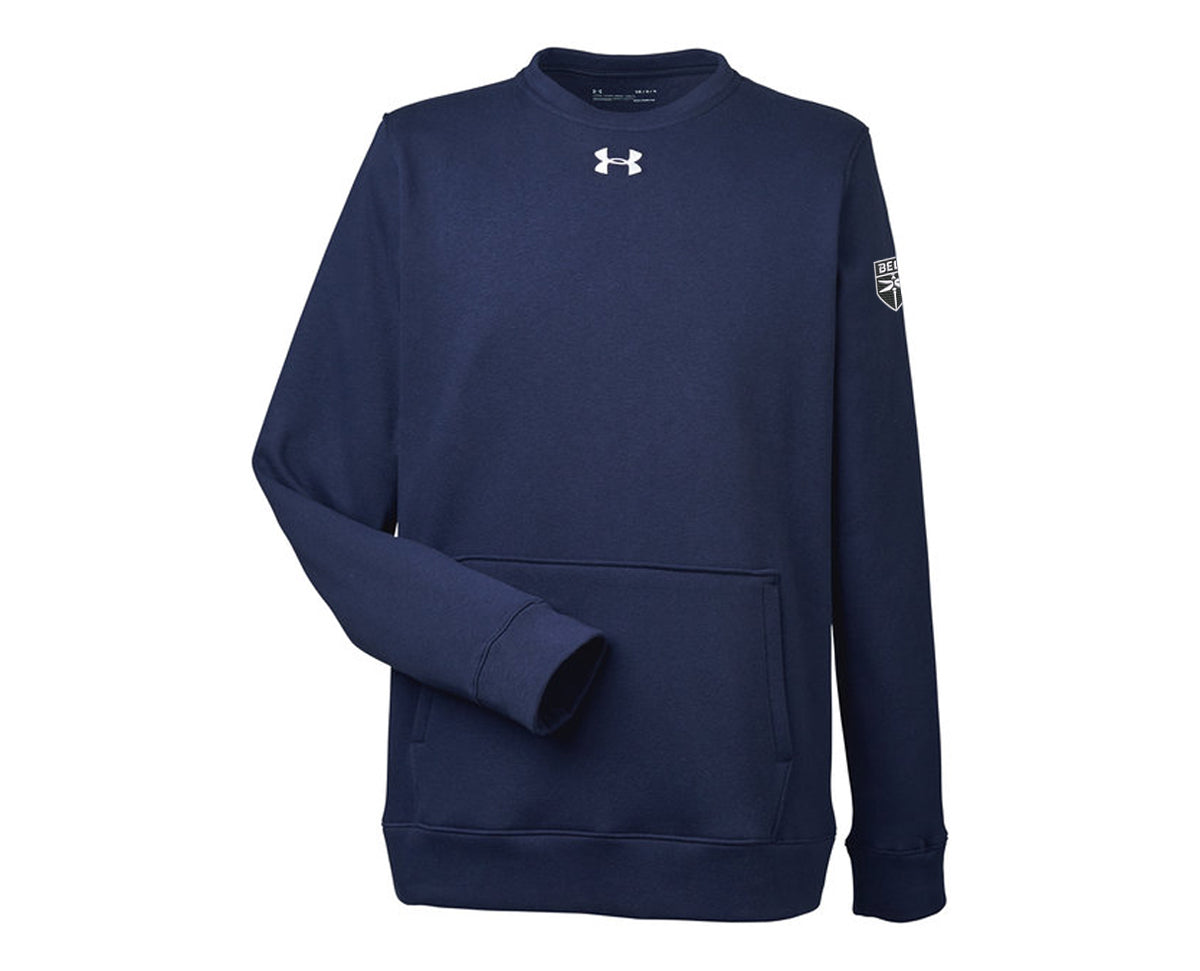 UA Hustle Fleece Crewneck