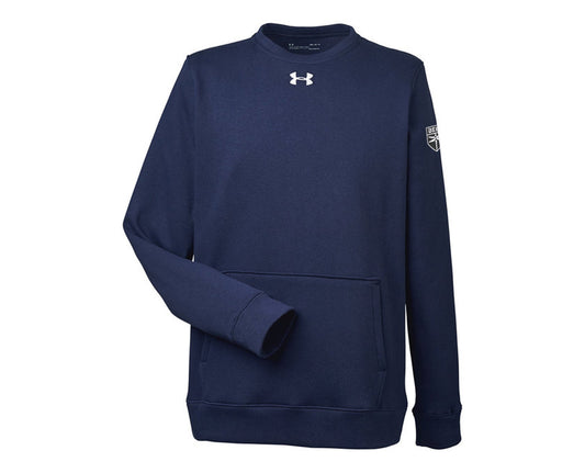 UA Hustle Fleece Crewneck