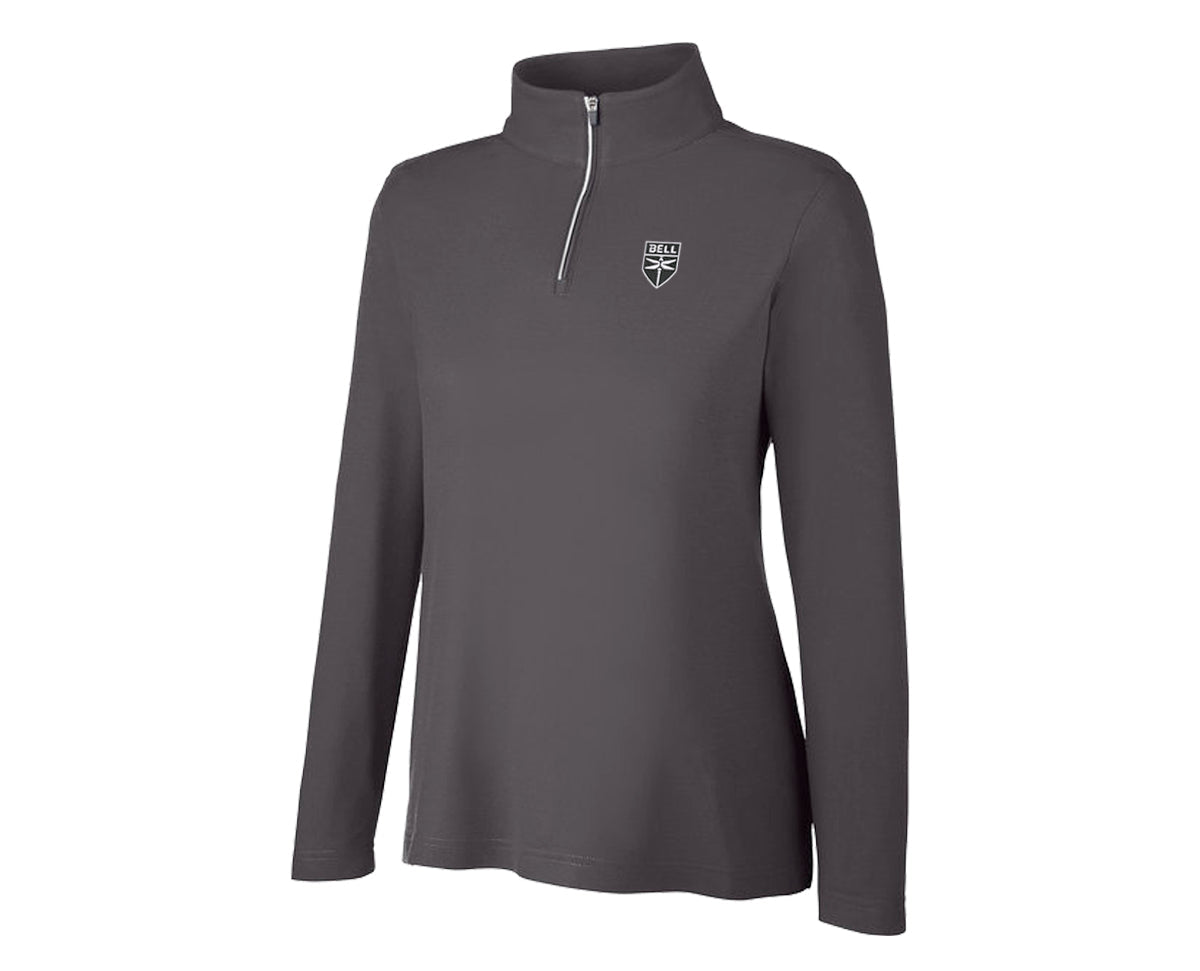 Ladies Pique Quarter-Zip