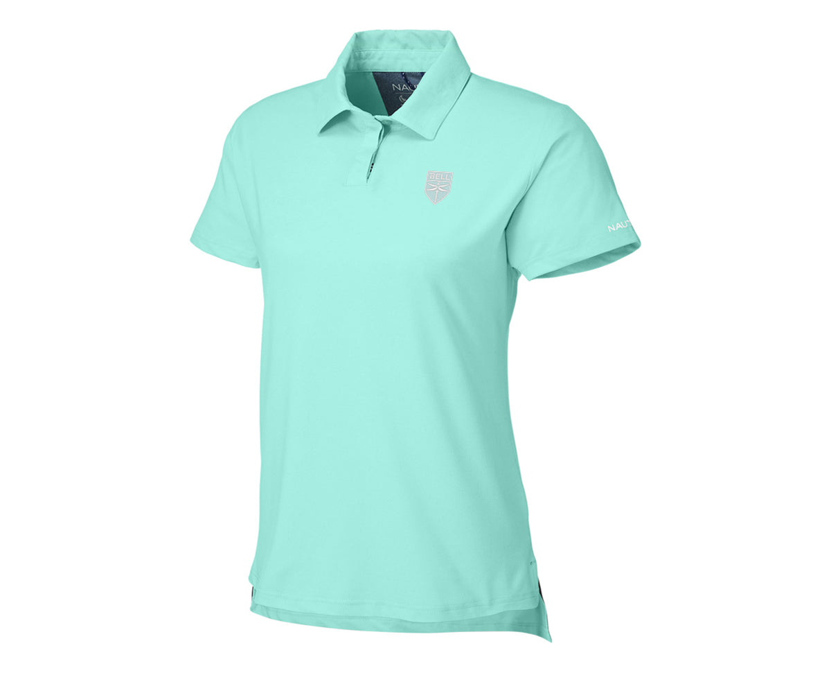 Ladies NAUTICA Saltwater Polo - Aqua