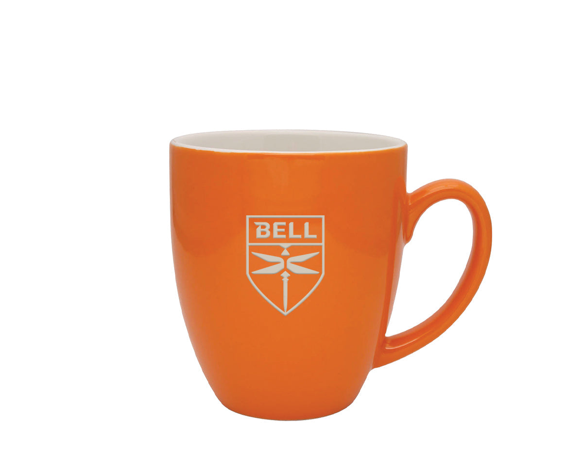 16 oz Orange Bistro Ceramic Mug