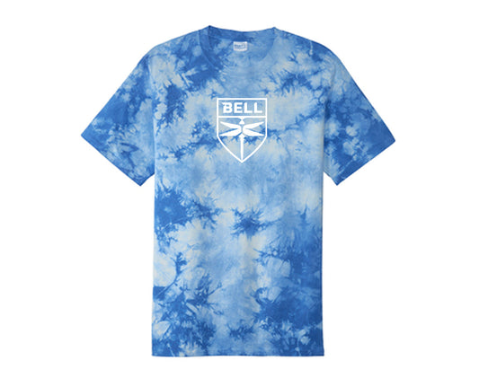 Crystal Tie-Dye Tee - Blue