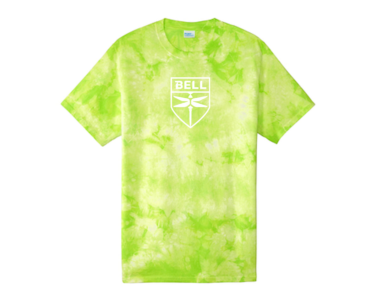 Crystal Tie-Dye Tee - Lemon