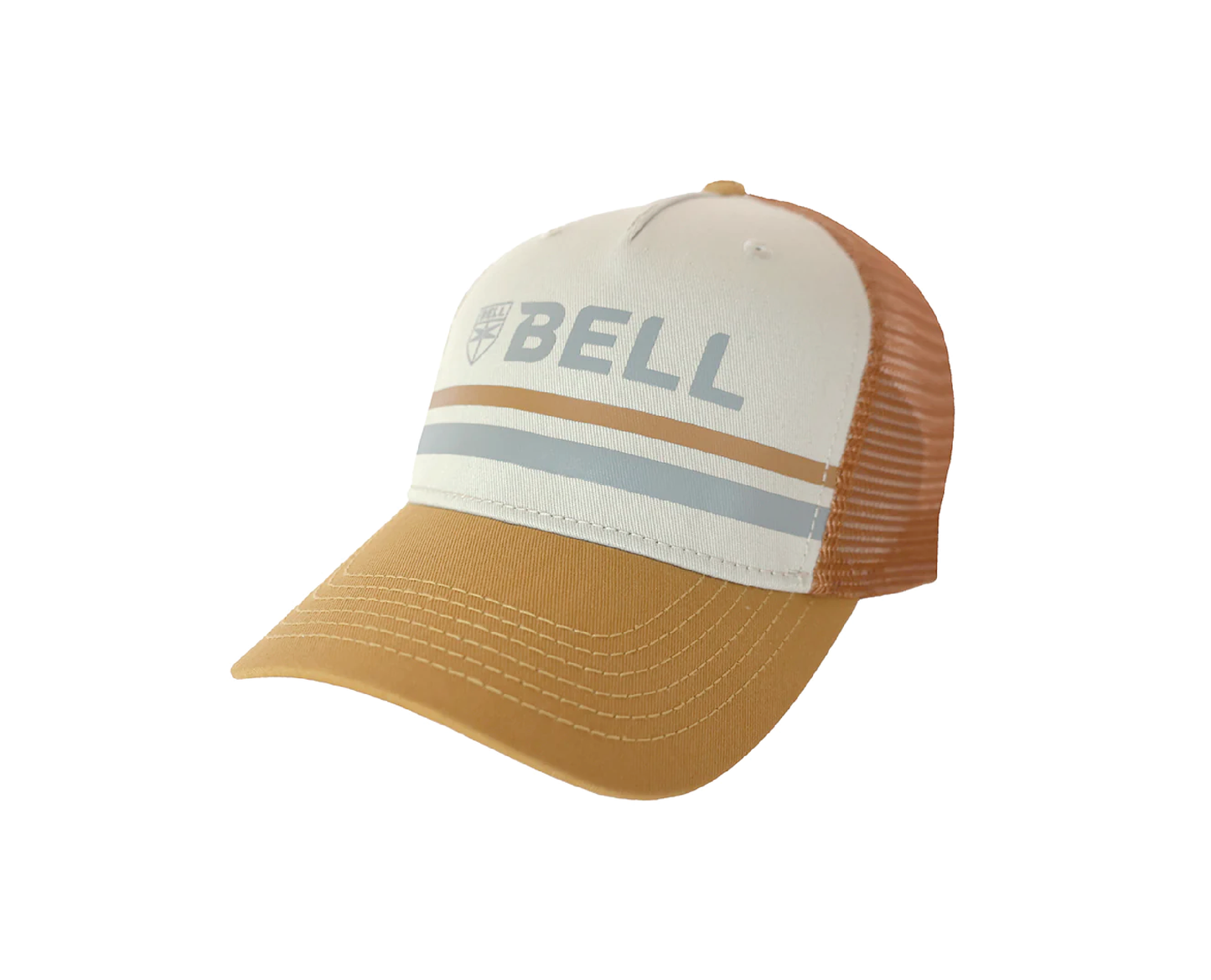 Horizontal Striped Trucker Hat